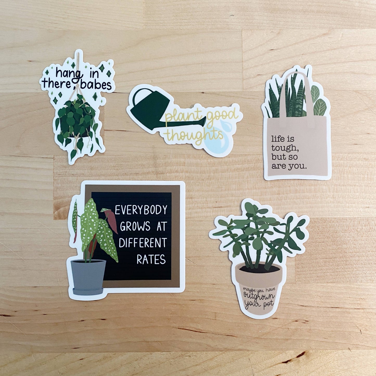 Hang In There, Babes Sticker