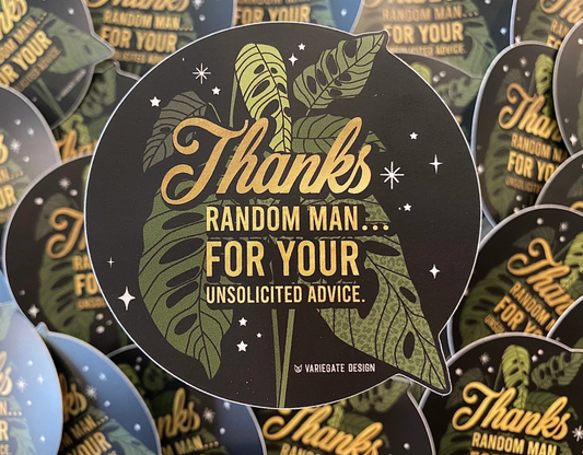 STICKER | Thanks Random MAN.