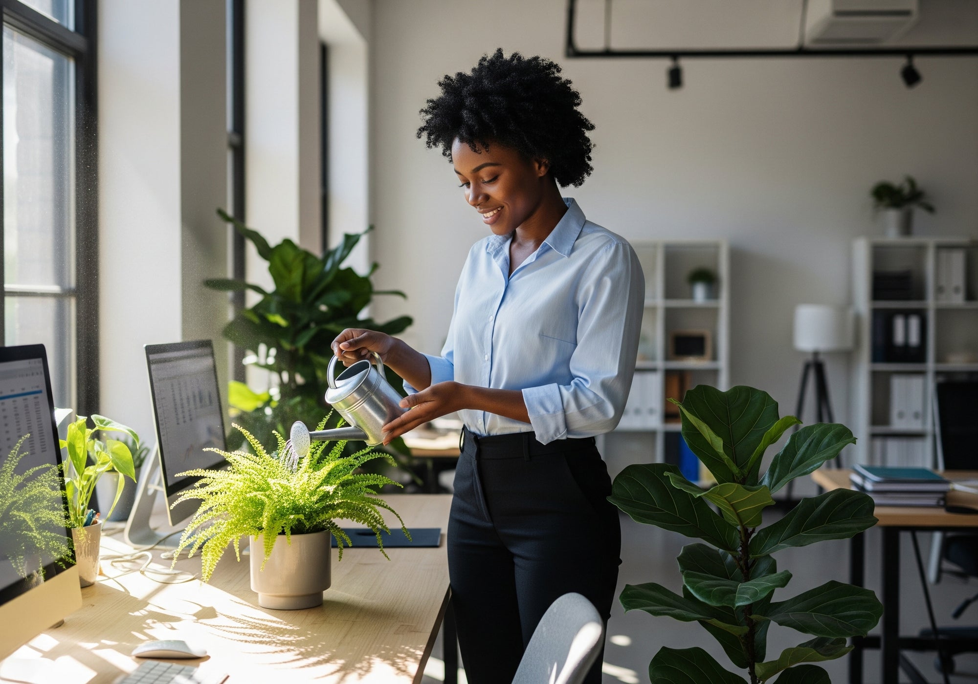 Plant styling in progress
